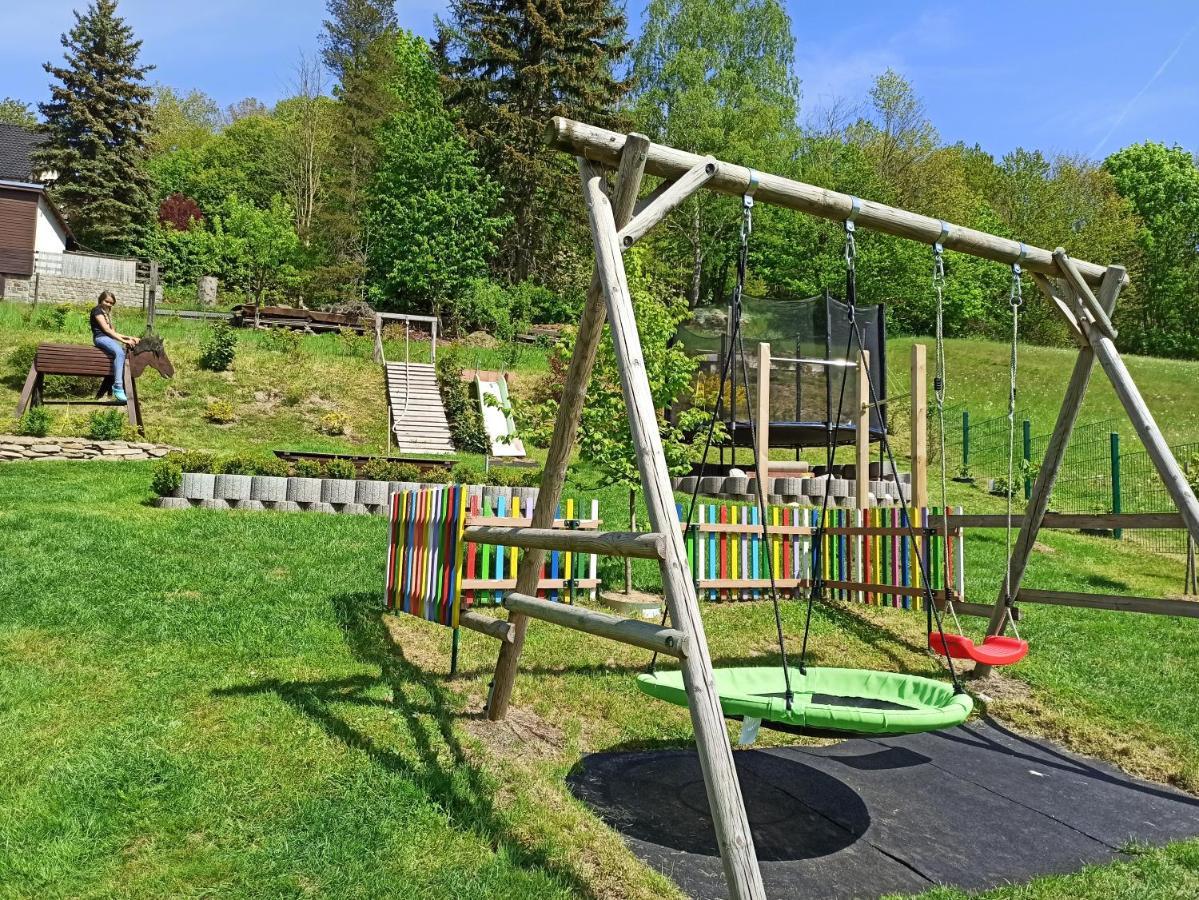 Ferienwohnung Edelmann Markersbach Exteriör bild